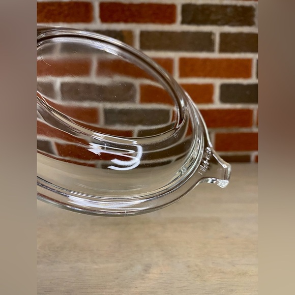 Vintage Pyrex 631-C 24 Casserole Lid Clear Glass Pyrex Replacement Lid - Picture 6 of 6